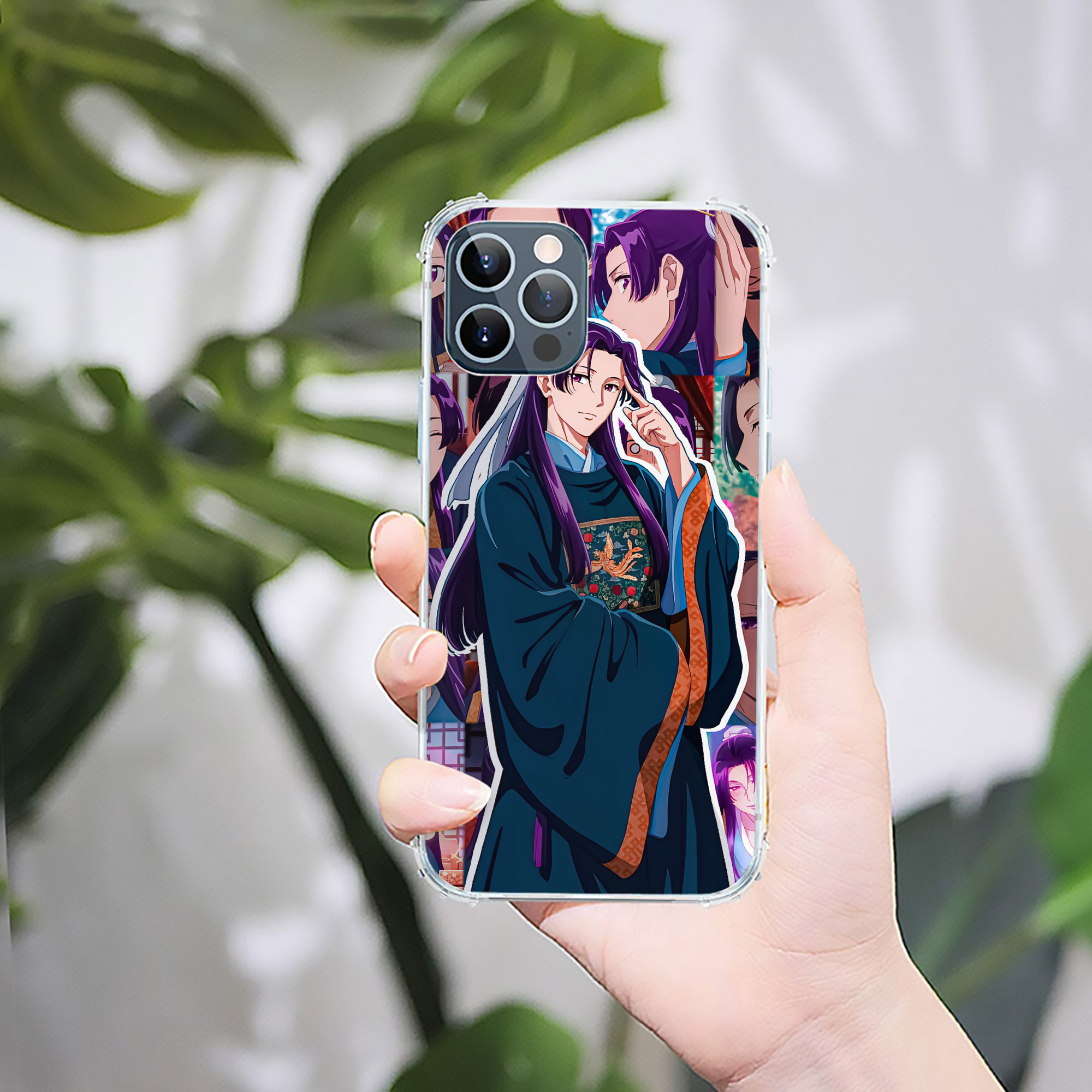 （画像用） 薬屋のひとりごと The Apothecary Diaries 【iPhone 12シリーズ対応】透明スマホケース（クリアソフトケース）